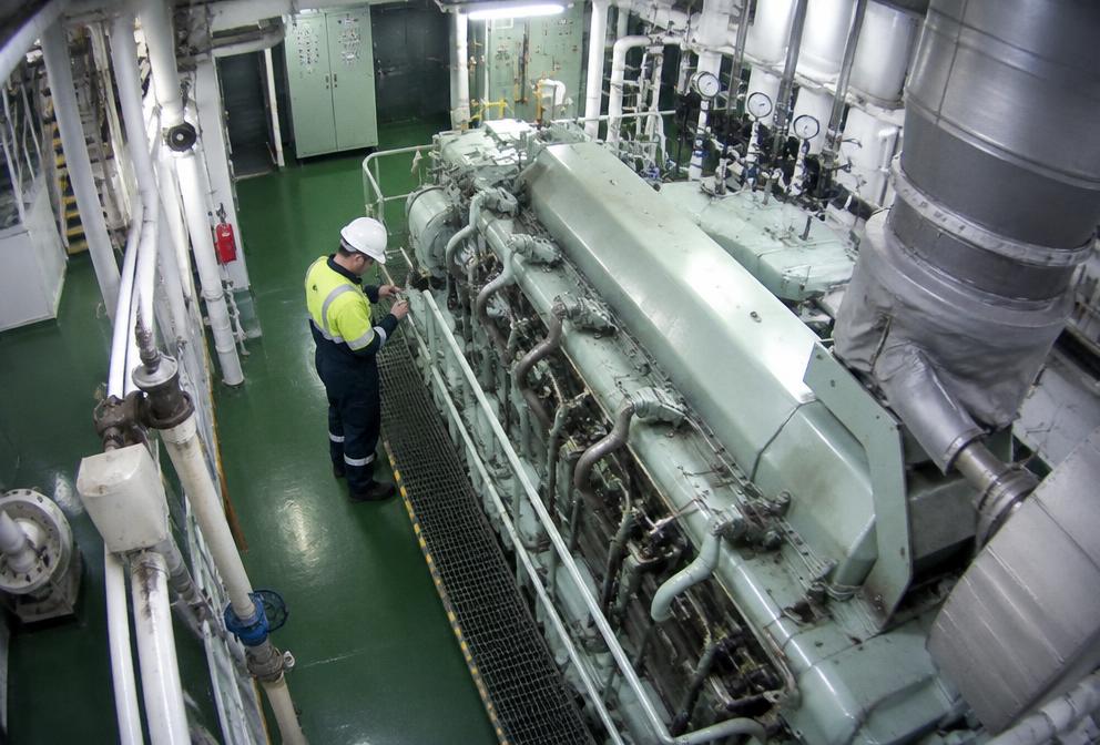 Representative camera view for Engine Room Safety