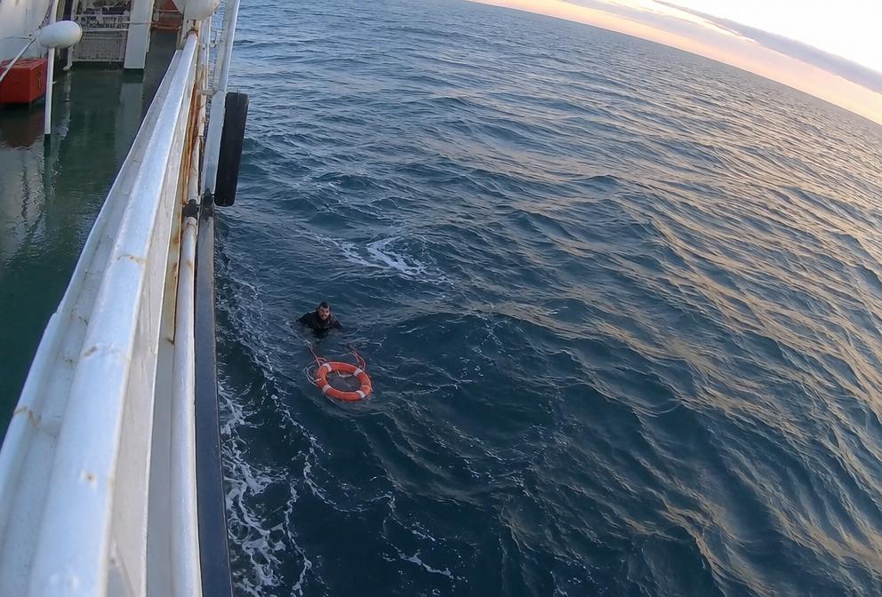 Representative camera view for Person in Water